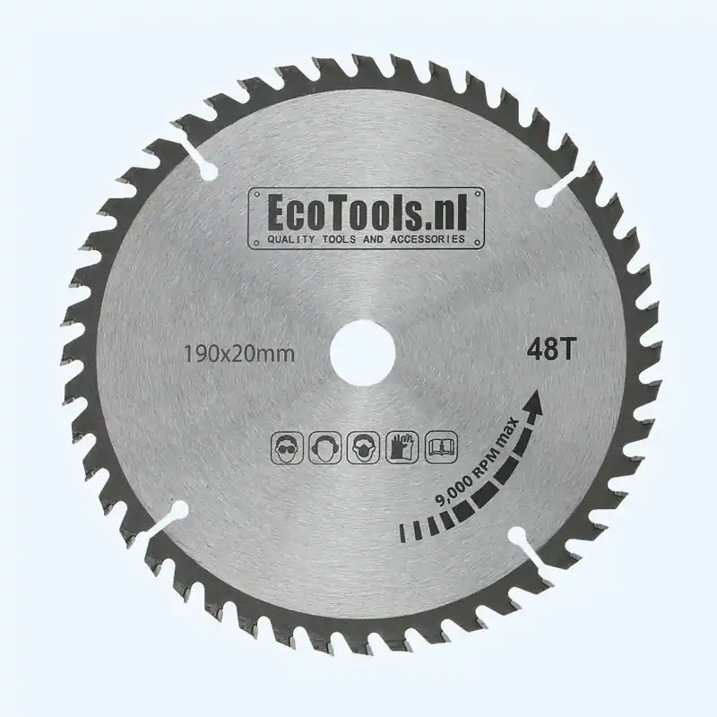 Alleen Vandaag HM-zaagblad 190 x 20 mm T48 (Eco-line) kopen