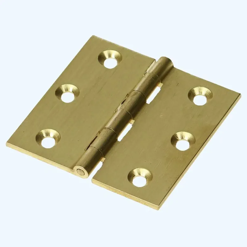 Beperkte Voorraad Smalscharnier messing van 50 x 60 mm kopen