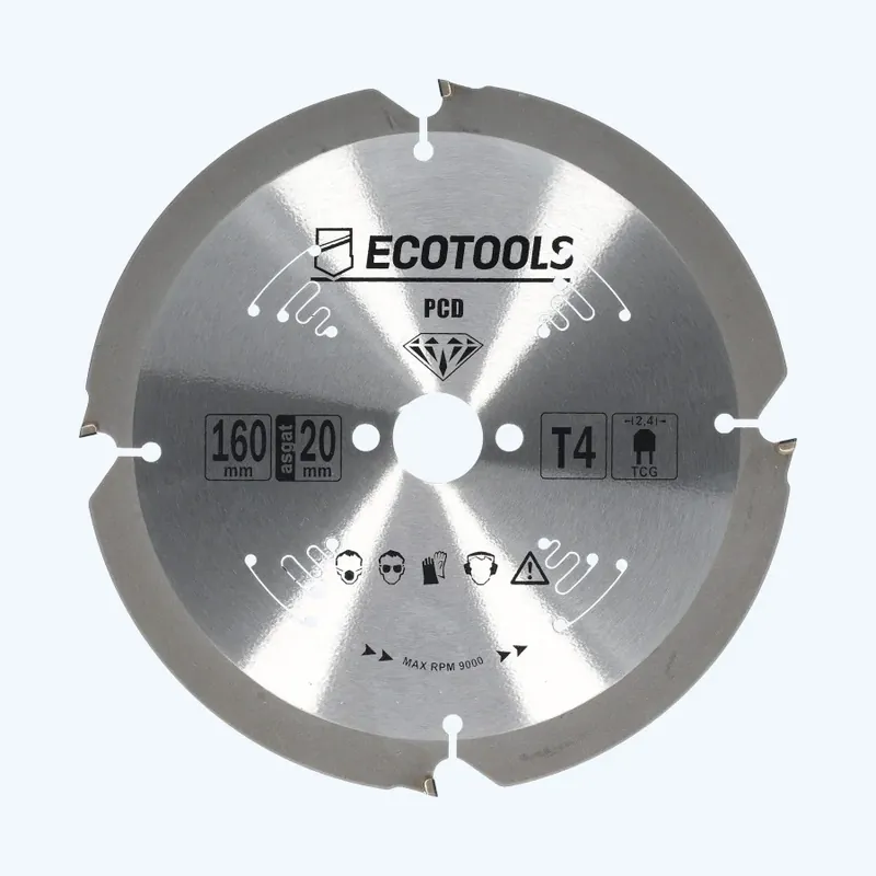PCD zaagblad 160 x 20 mm T=4 | EcoTools.nl Premium