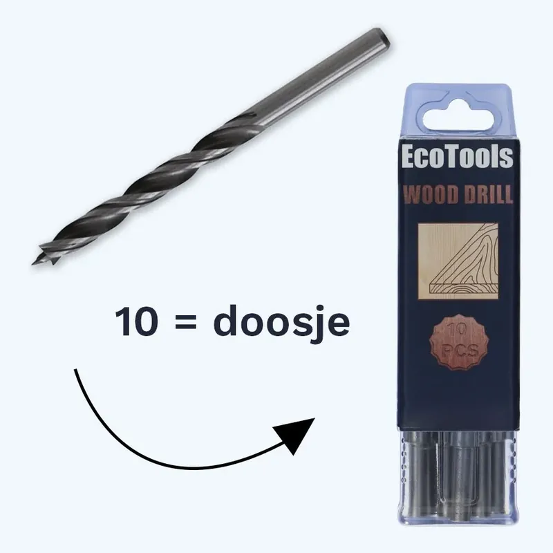 Houtboor 10,0 x 120 mm ronde schacht bestellen Merkproduct