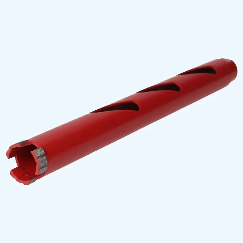 Diamantboor droog 45 x 280 mm met zijsleuven Snelle Levering