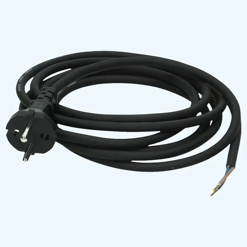 Betaalbaar Vervangingsnoer 3 meter 2x1.0 mm2 Rubber