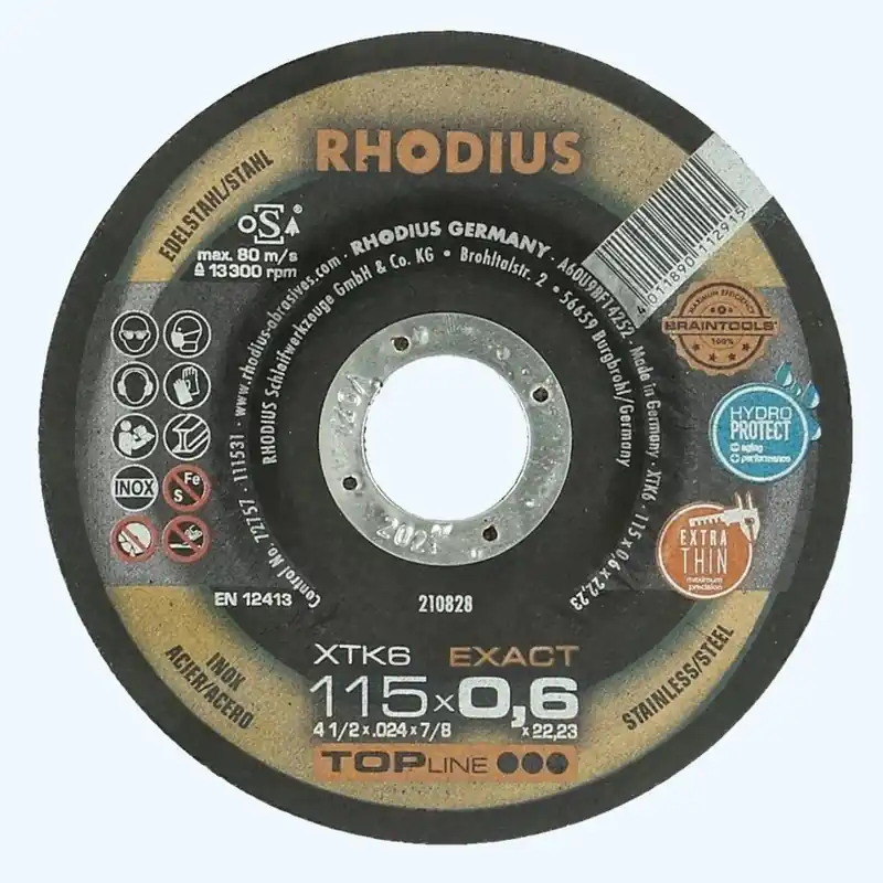 Exclusieve Aanbieding Doorslijpschijf voor INOX 115 x 0,6 x 22,23 mm