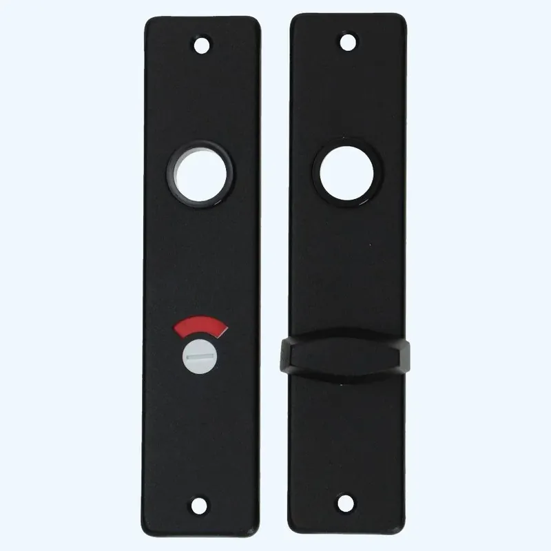 Kortschild voor WC badkamerslot PC 63 zwart Merkproduct