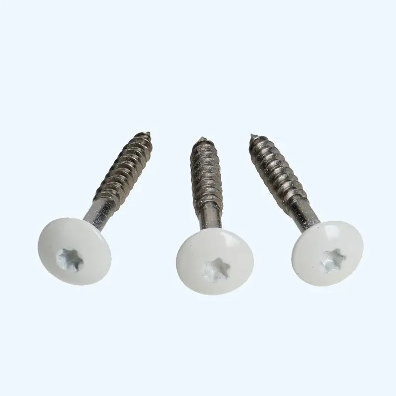 Hete Deal Kleurkopschroeven 4,8 x 38 mm RAL 9010 (Wit)