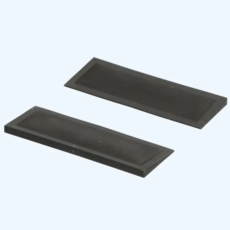 Schuine kunststof glasblokjes 100x36x5/1 mm Express Levering