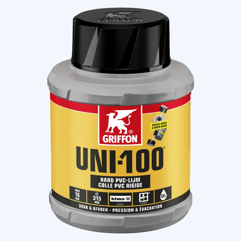 Finale Uitverkoop Griffon UNI-100® PVC lijm 250 ml