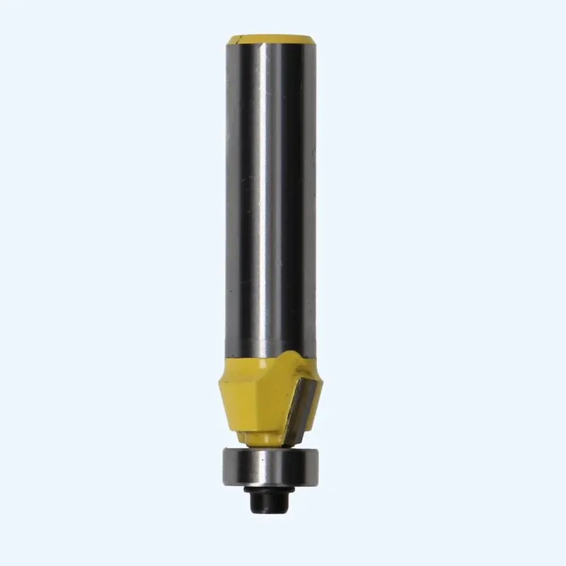 Snelle Levering HM afkantfrees met lager 15° en 12 mm schacht