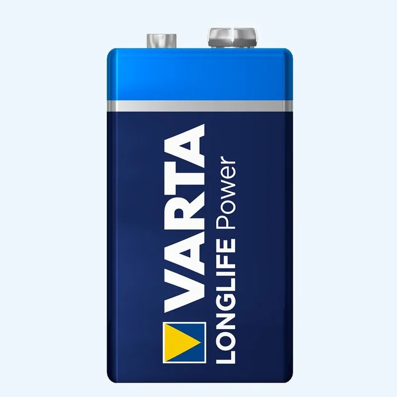 Betrouwbaar Varta Longlife Power 9 Volt block