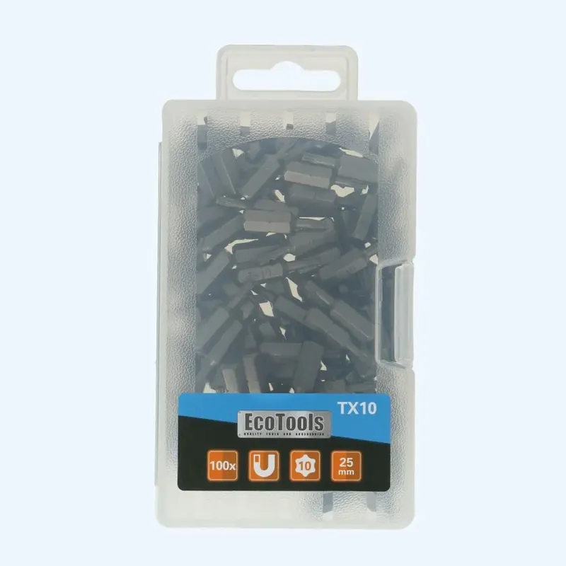100 stuks Torx 10 bits Nieuw