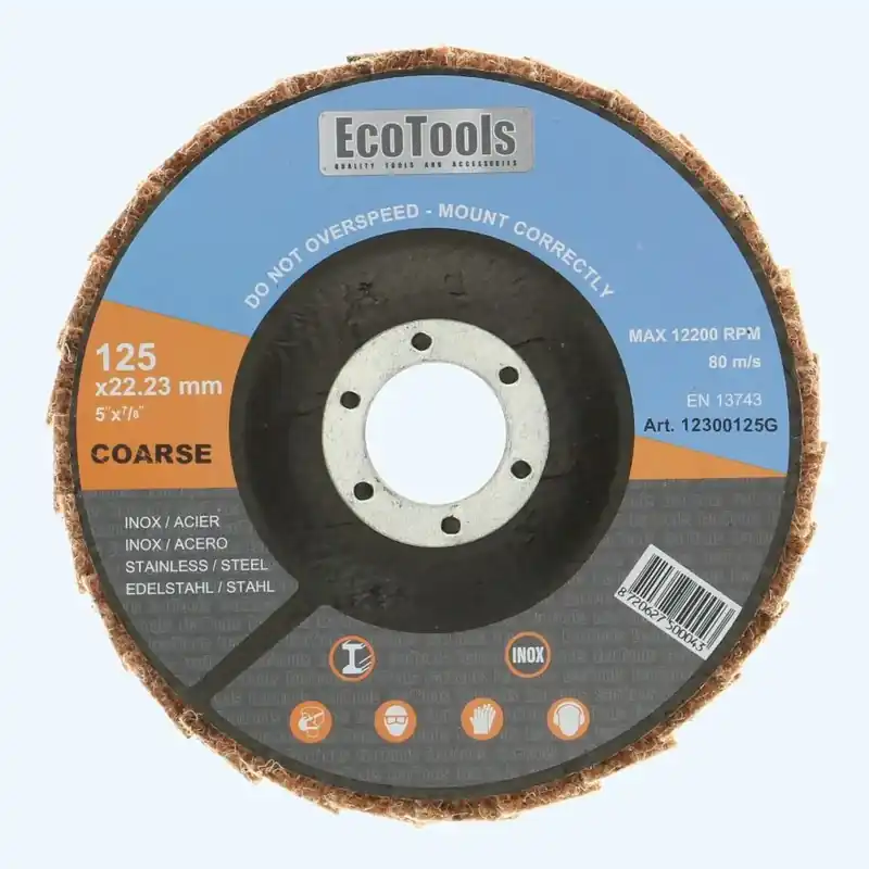 EcoTools Polijst lamellenschijf 125 mm Grof Alleen Vandaag