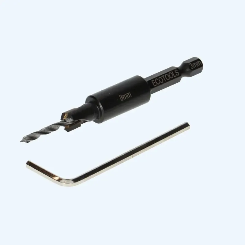 Exclusieve Aanbieding Verzinkboor met TCT verzinker 8 x 3 mm
