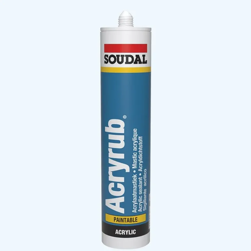 Aanbieding Soudal Acryrub wit voor vulwerk online kopen