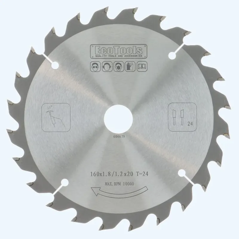 HM-zaagblad PROF 160 x 20 mm T=24 (1,8 mm) | EcoTools.nl Beperkte Voorraad