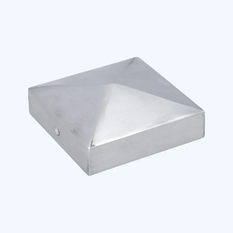 Paalornament aluminium piramide 71 x 71 mm Bestseller