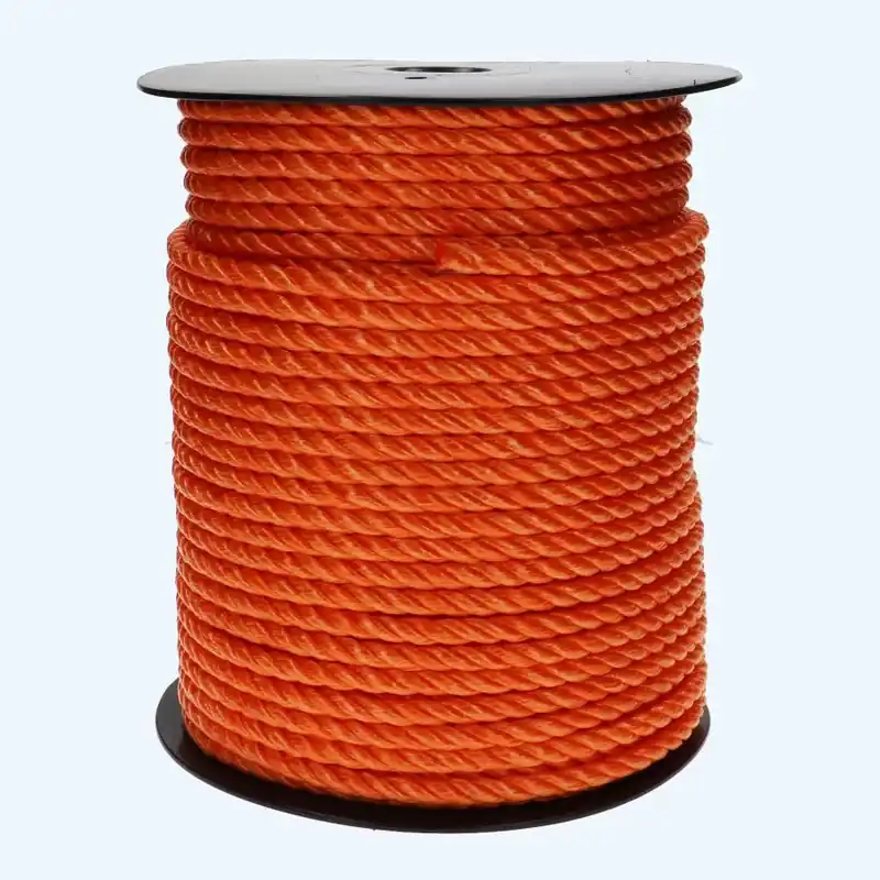 100 meter PP splitfilm touw 8 mm oranje kopen Nieuw