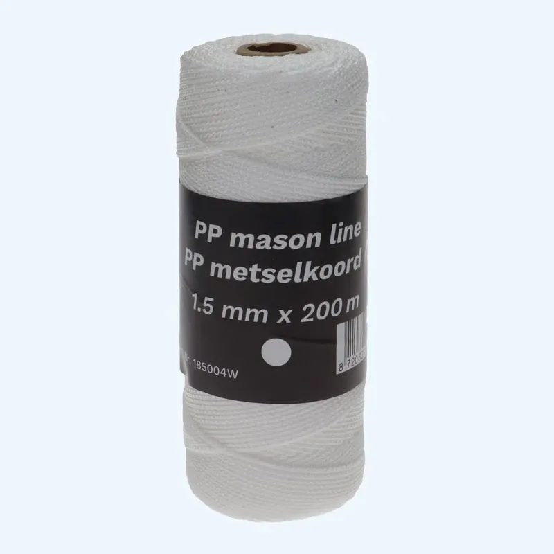 200 meter metselkoord PP 1,5 mm wit kopen Express Levering