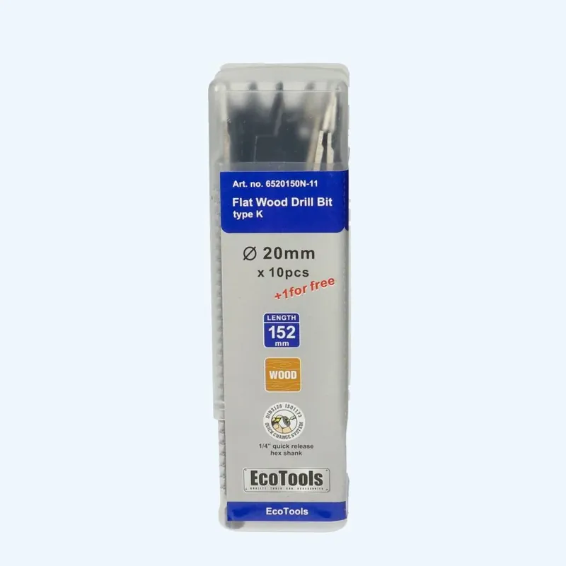 Speedboor 20,0 x 152 mm type K 10 + 1 gratis Gratis Retour