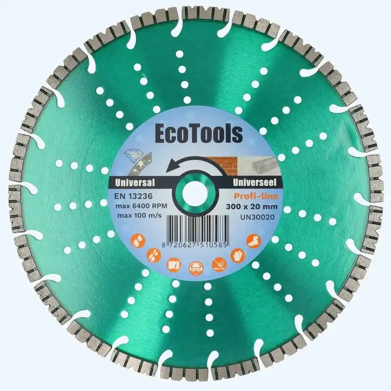 Koop Online Diamantschijf universeel 300 x 20 mm Profi