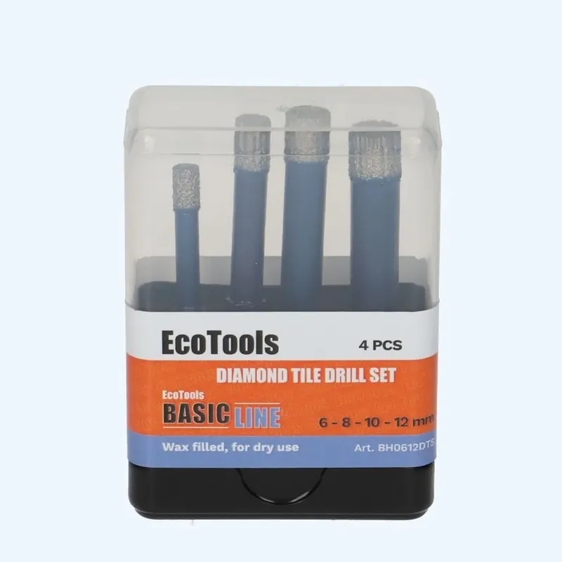 Bestseller Wax diamant tegelboorset 4-delig Basicline