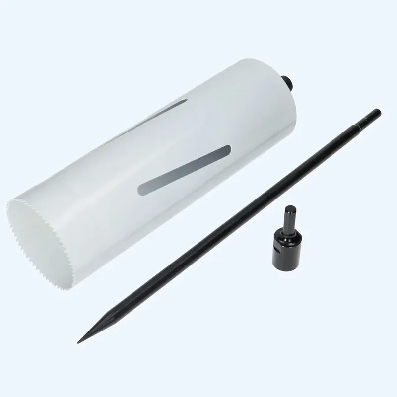 Premium 3-delige bi-metaal dakdoorvoerboor set 130 mm