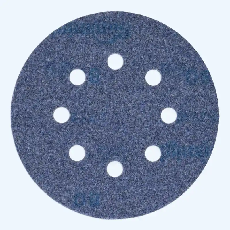 Ceramic schuurpapier ø125 mm K80 8-gats Favoriet