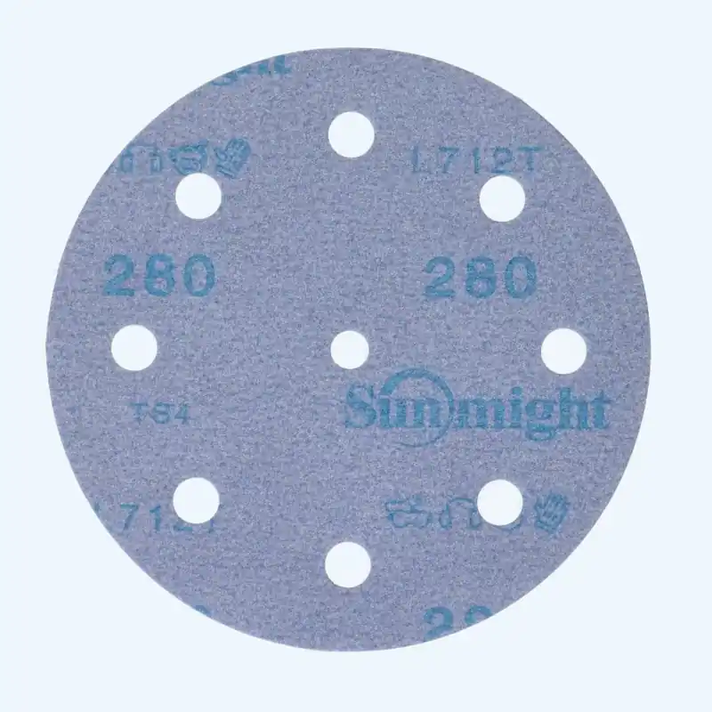 Ceramic schuurpapier ø125 mm K400 9-gats Must-Have