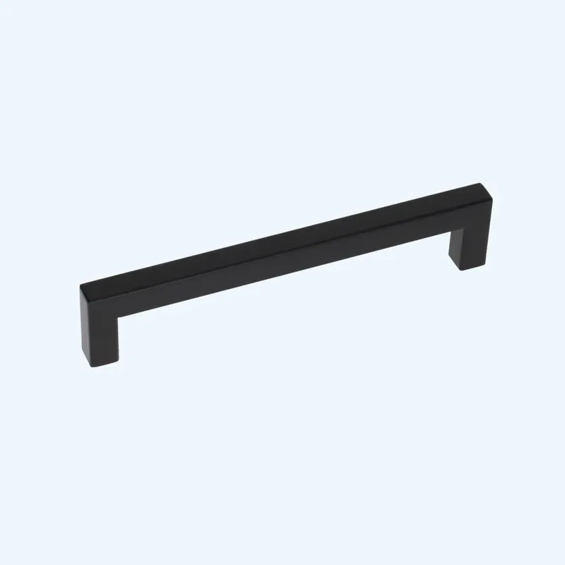 Aanbieding Greep zwart RVS vierkant 160 x 35 mm