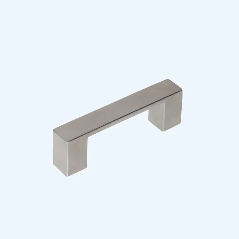 Direct Beschikbaar Greep vlak RVS vierkant 96 x 35 mm