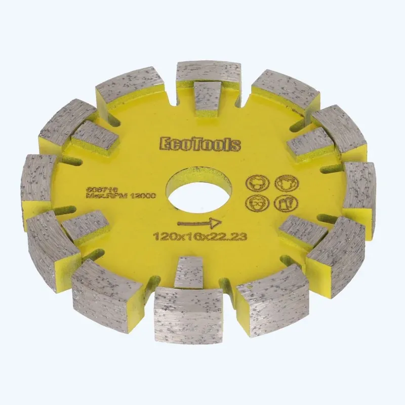Diamant vloerfreesschijf 120 x 16 x 22,23 mm Merkproduct