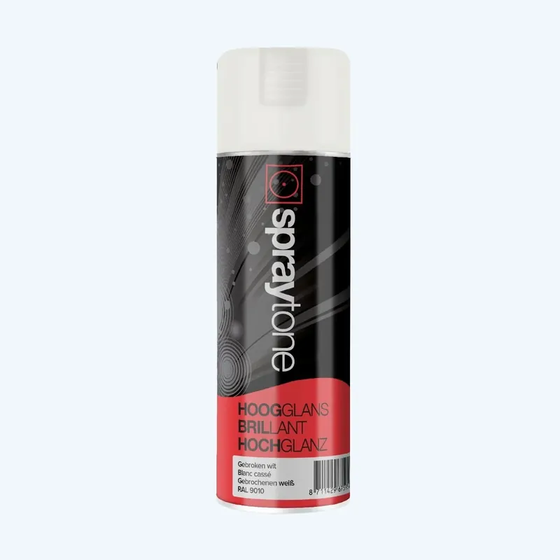 Spraytone hoogglans gebroken wit 400 ml kopen Hoge Kwaliteit