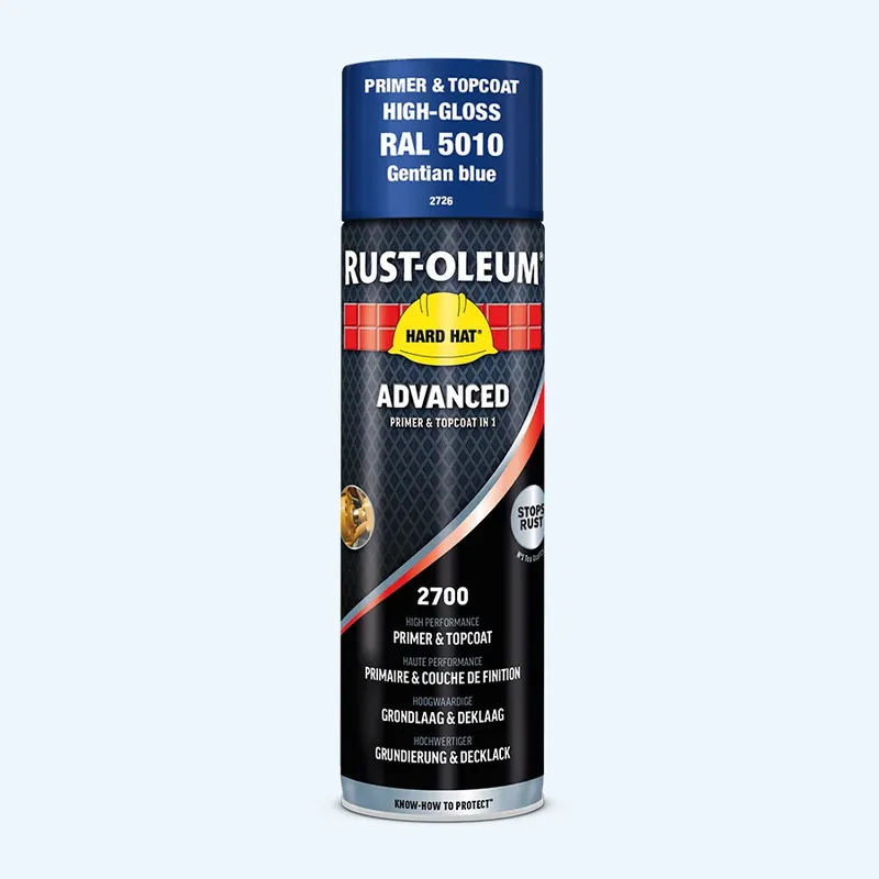 Rust-oleum Hard Hat Advanced GENTIAANBLAUW Gecertificeerd