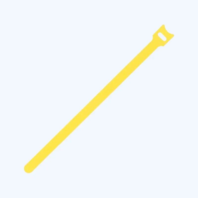 Goedkoop Klittenband tyraps geel 250 mm online kopen