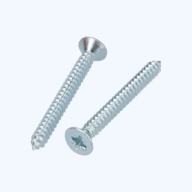 Verzinkte plaatschroeven verzonken kop 4,8 x 45 mm Direct Beschikbaar
