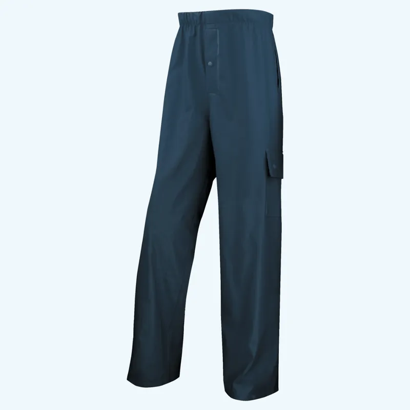 Delta plus polyester regenbroek marineblauw S Voordeelprijs