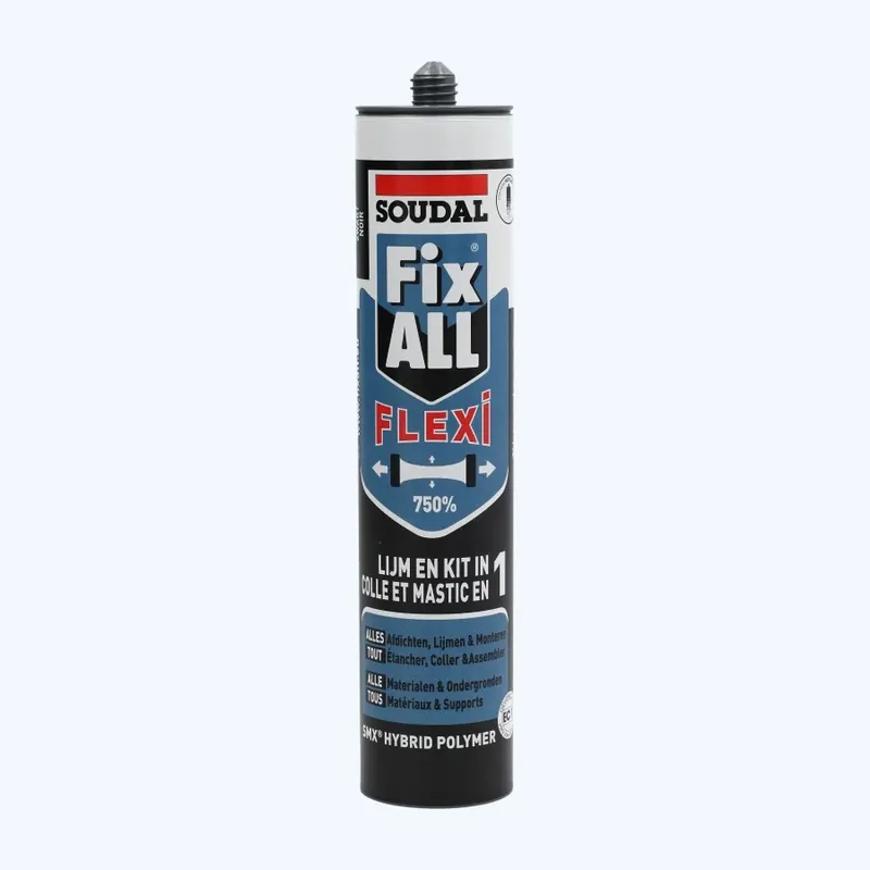 Soudal Fix-All High Tack 290 ml zwart Gecertificeerd