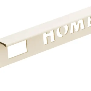 Lage Kosten Homelux Tegelprofiel Aluminium Recht - 11mm - 270cm - Jasmijn