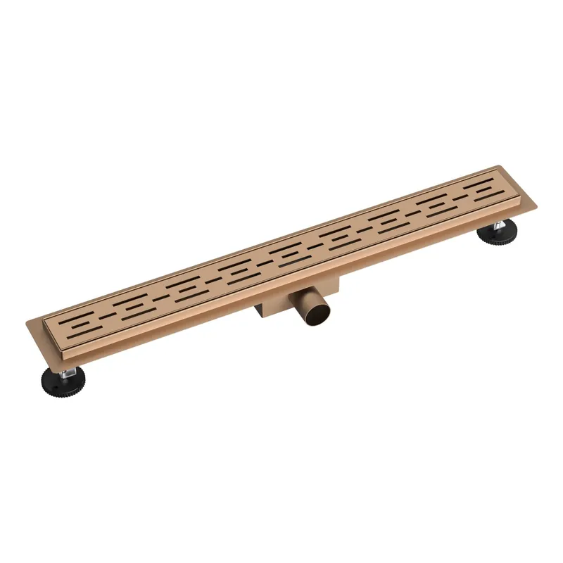 Merkproduct Claveo RVS Douchegoot - 70cm - Geborsteld Koper