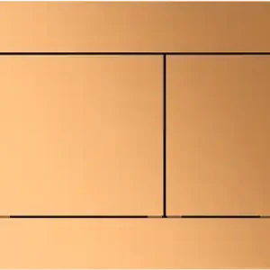 Lage Kosten TECE Now Toilet Bedieningsplaat voor DuoSpoeling - Metallic Messing