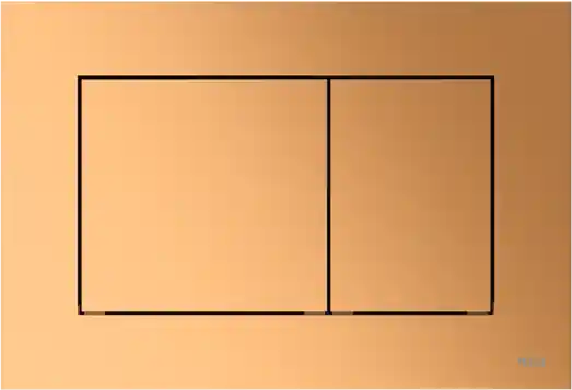 Lage Kosten TECE Now Toilet Bedieningsplaat voor DuoSpoeling - Metallic Messing