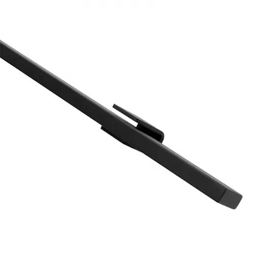 Trapleuning - Plat - 250cm - Mat Zwart Gepoedercoat Tijdelijk Beschikbaar