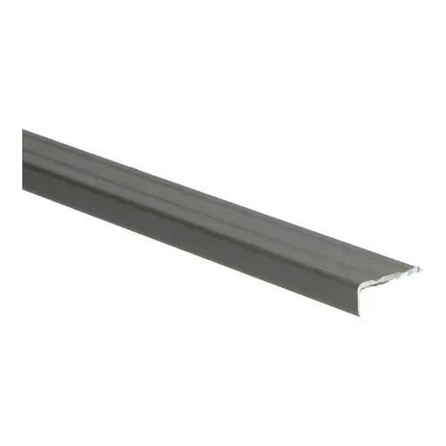 Hoeklijnprofiel - Zelfklevend - Aluminium - 100x1cm - Geborsteld RVS Speciale Aanbieding