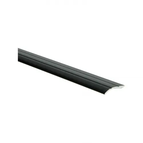 Lage Kosten Overgangsprofiel - Zelfklevend - Aluminium - 0-20mm - 300cm - Zwart