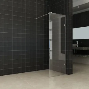 Wiesbaden Less Profielloos Inloopdouche - Nano Coating - 8mm Helder Glas - 50x200cm - Mat Wit Beste Prijs