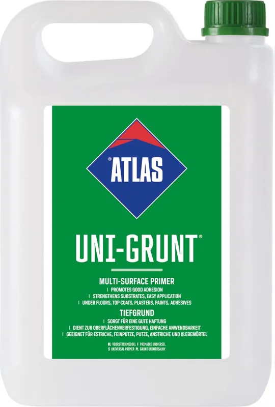 Merkproduct Atlas Uni-Grunt Universeel Primer Transparant 5L