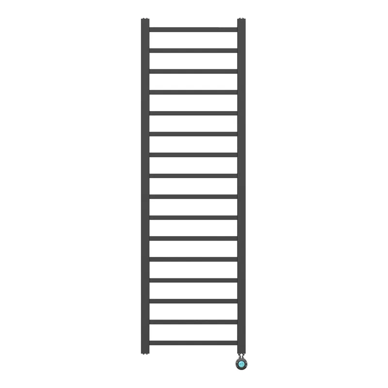 Belrad Elektrische Handdoekradiator - 551W - 160x50cm - Zwart Favoriet