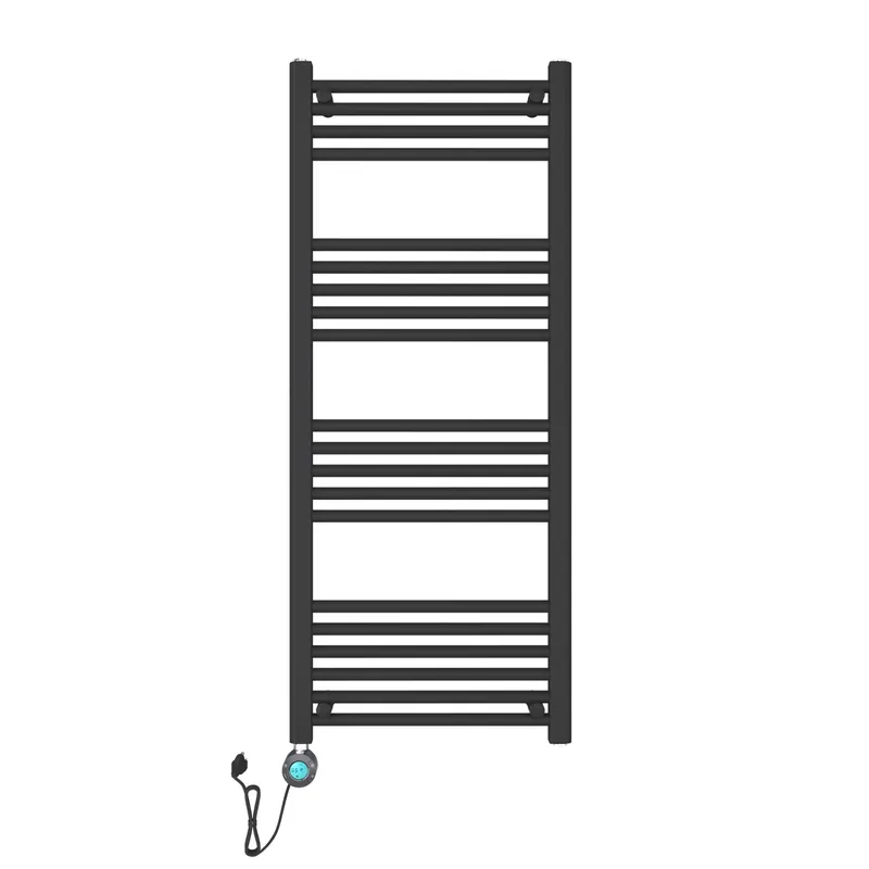 Belrad Elektrische Handdoekradiator - 700W - 120x50cm - Zwart Tijdelijk Beschikbaar