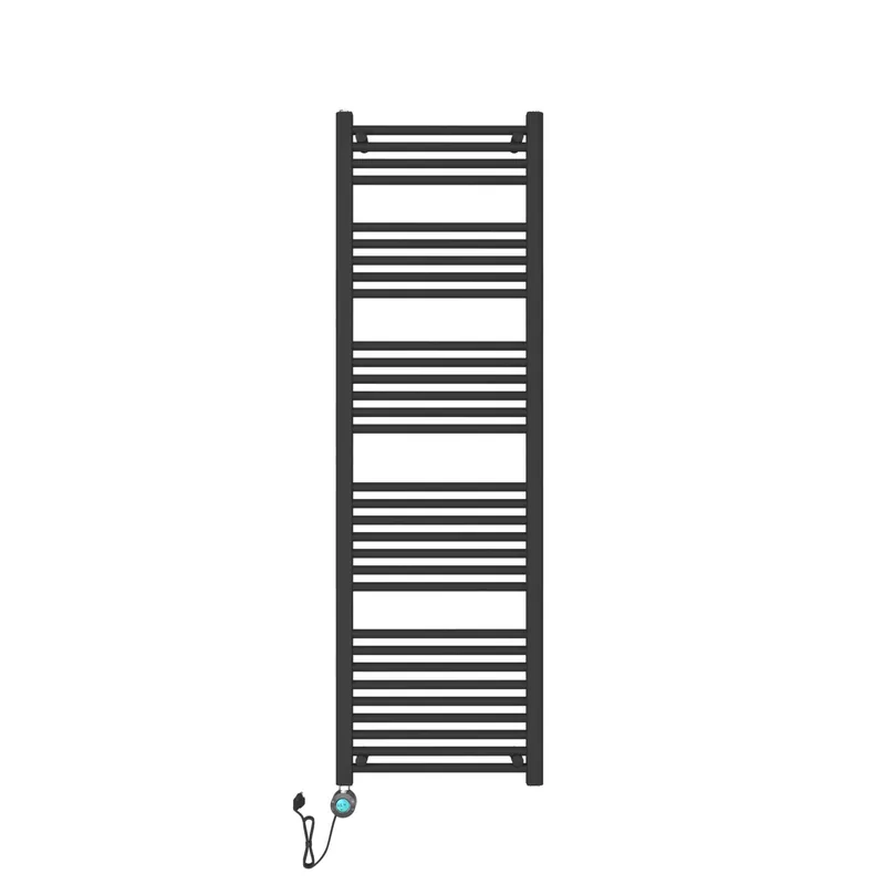 Belrad Elektrische Handdoekradiator - 900W - 180x55cm - Zwart Nu Kopen