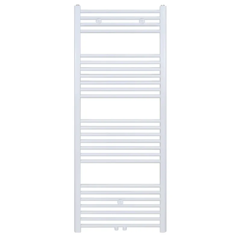 Belrad Handdoekradiator - Midden Aansluiting - 556W - 140x40cm - Wit Weekendaanbieding