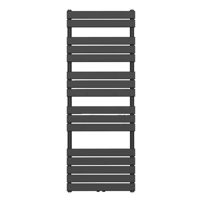 Aanbieding Belrad Handdoekradiator - Midden Aansluiting - 908W - 160x60cm - Zwart